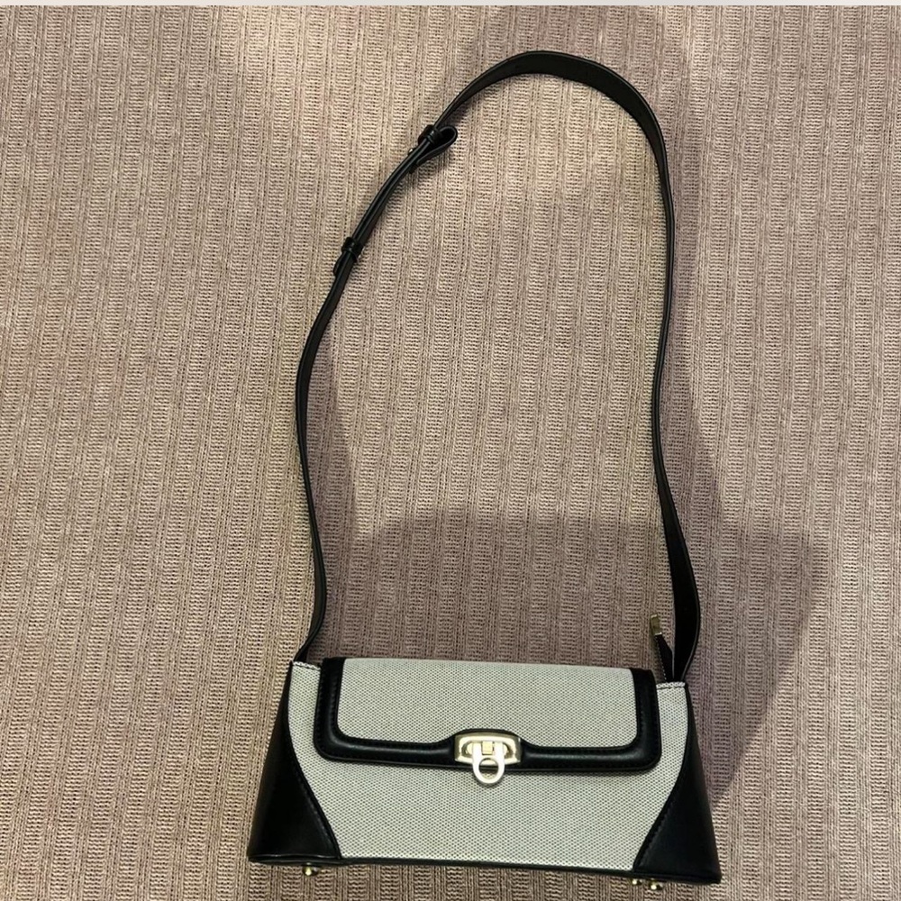 American Vintage Two-Tone Shoulder Bag